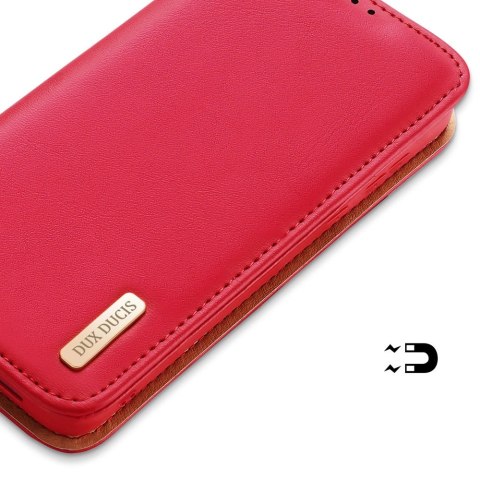 Dux Ducis Hivo skórzane etui z klapką pokrowiec ze skóry naturalnej portfel na karty i dokumenty Samsung Galaxy S22+ (S22 Plus) Dux Ducis Hivo skórzane etui z klapką pokrowiec ze skóry naturalnej portfel na karty i dokumenty Samsung Galaxy S22+ (S22 Plus)