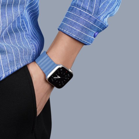 Dux Ducis Magnetic Strap pasek do Watch 7 / 6 / 5 / 4 / 3 / 2 / SE (41 / 40 / 38mm) magnetyczna opaska niebieski (Chain Version) Dux Ducis Magnetic Strap pasek do Watch 7 / 6 / 5 / 4 / 3 / 2 / SE (41 / 40 / 38mm) magnetyczna opaska niebieski (Chain Version)