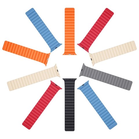 Dux Ducis Magnetic Strap pasek do Watch 7 / 6 / 5 / 4 / 3 / 2 / SE (41 / 40 / 38mm) magnetyczna opaska niebieski (Chain Version) Dux Ducis Magnetic Strap pasek do Watch 7 / 6 / 5 / 4 / 3 / 2 / SE (41 / 40 / 38mm) magnetyczna opaska niebieski (Chain Version)