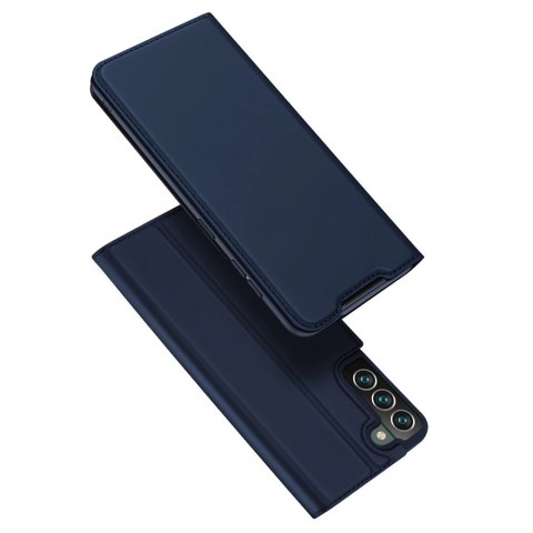 Dux Ducis Skin Pro kabura etui pokrowiec z klapką Samsung Galaxy S22+ (S22 Plus) niebieski Dux Ducis Skin Pro kabura etui pokrowiec z klapką Samsung Galaxy S22+ (S22 Plus) niebieski