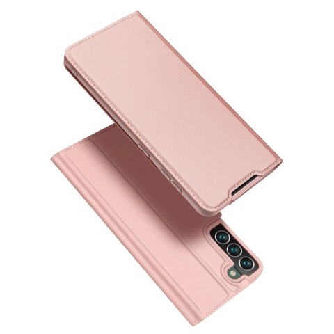 Dux Ducis Skin Pro kabura etui pokrowiec z klapką Samsung Galaxy S22+ (S22 Plus) różowy Dux Ducis Skin Pro kabura etui pokrowiec z klapką Samsung Galaxy S22+ (S22 Plus) różowy