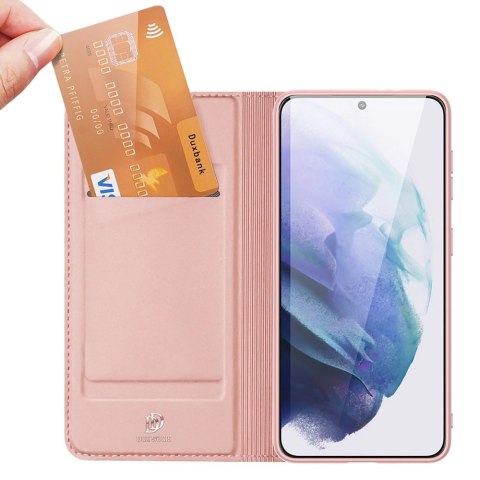 Dux Ducis Skin Pro kabura etui pokrowiec z klapką Samsung Galaxy S22+ (S22 Plus) różowy Dux Ducis Skin Pro kabura etui pokrowiec z klapką Samsung Galaxy S22+ (S22 Plus) różowy