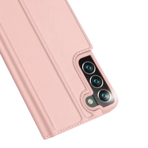 Dux Ducis Skin Pro kabura etui pokrowiec z klapką Samsung Galaxy S22+ (S22 Plus) różowy Dux Ducis Skin Pro kabura etui pokrowiec z klapką Samsung Galaxy S22+ (S22 Plus) różowy