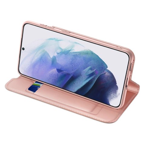 Dux Ducis Skin Pro kabura etui pokrowiec z klapką Samsung Galaxy S22+ (S22 Plus) różowy Dux Ducis Skin Pro kabura etui pokrowiec z klapką Samsung Galaxy S22+ (S22 Plus) różowy