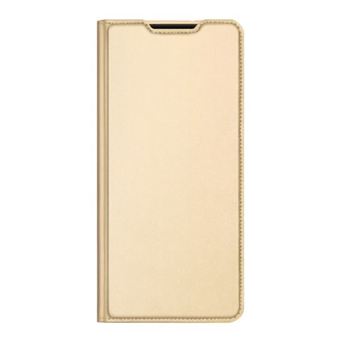 Dux Ducis Skin Pro kabura etui pokrowiec z klapką Samsung Galaxy S22+ (S22 Plus) złoty Dux Ducis Skin Pro kabura etui pokrowiec z klapką Samsung Galaxy S22+ (S22 Plus) złoty