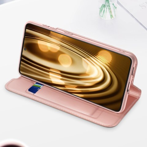 Dux Ducis Skin Pro kabura etui pokrowiec z klapką Samsung Galaxy S22+ (S22 Plus) złoty Dux Ducis Skin Pro kabura etui pokrowiec z klapką Samsung Galaxy S22+ (S22 Plus) złoty