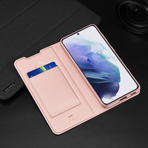 Dux Ducis Skin Pro kabura etui pokrowiec z klapką Samsung Galaxy S22+ (S22 Plus) złoty Dux Ducis Skin Pro kabura etui pokrowiec z klapką Samsung Galaxy S22+ (S22 Plus) złoty