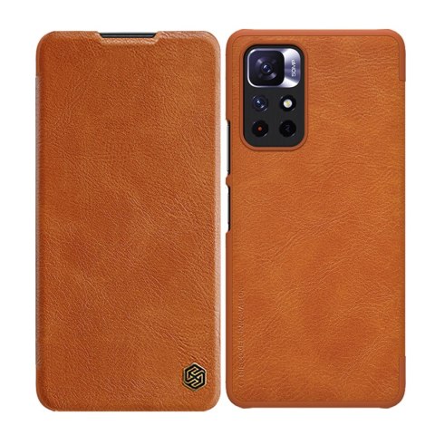 Nillkin Qin Case etui do Xiaomi Redmi Note 11T 5G / Note 11S 5G / Note 11 5G (China) / Poco M4 Pro 5G osłona na aparat kabura po Nillkin Qin Case etui do Xiaomi Redmi Note 11T 5G / Note 11S 5G / Note 11 5G (China) / Poco M4 Pro 5G osłona na aparat kabura po