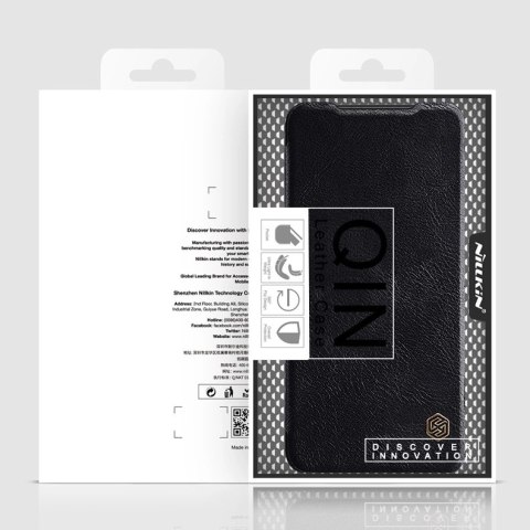 Nillkin Qin Case etui do Xiaomi Redmi Note 11T 5G / Note 11S 5G / Note 11 5G (China) / Poco M4 Pro 5G osłona na aparat kabura po Nillkin Qin Case etui do Xiaomi Redmi Note 11T 5G / Note 11S 5G / Note 11 5G (China) / Poco M4 Pro 5G osłona na aparat kabura po
