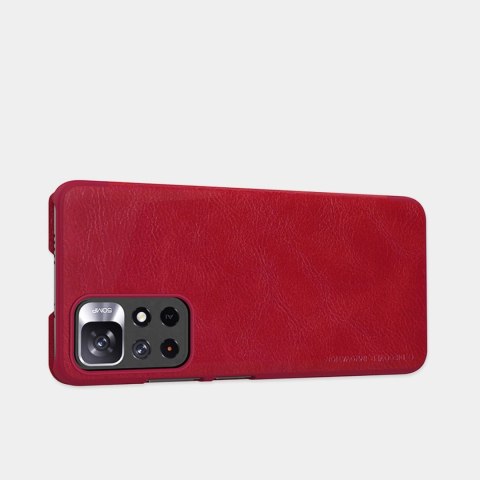 Nillkin Qin Case etui do Xiaomi Redmi Note 11T 5G / Note 11S 5G / Note 11 5G (China) / Poco M4 Pro 5G osłona na aparat kabura po Nillkin Qin Case etui do Xiaomi Redmi Note 11T 5G / Note 11S 5G / Note 11 5G (China) / Poco M4 Pro 5G osłona na aparat kabura po