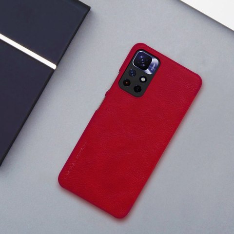 Nillkin Qin Case etui do Xiaomi Redmi Note 11T 5G / Note 11S 5G / Note 11 5G (China) / Poco M4 Pro 5G osłona na aparat kabura po Nillkin Qin Case etui do Xiaomi Redmi Note 11T 5G / Note 11S 5G / Note 11 5G (China) / Poco M4 Pro 5G osłona na aparat kabura po