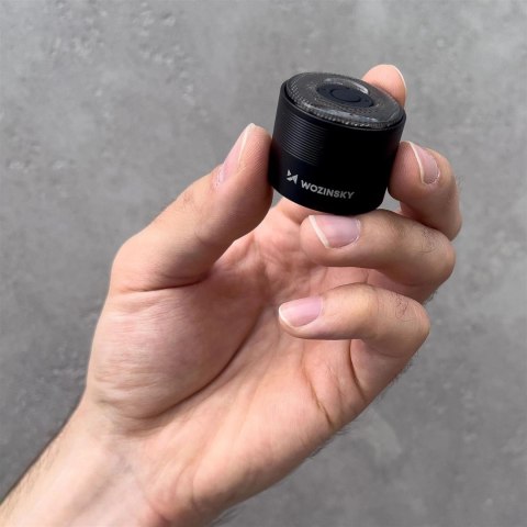Wozinsky lampka rowerowa tylna LED z USB-C czerwone światło 5 trybów czarna (WRBLB2) Wozinsky lampka rowerowa tylna LED z USB-C czerwone światło 5 trybów czarna (WRBLB2)