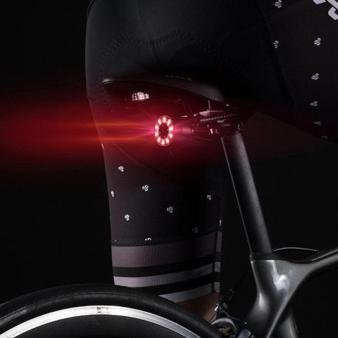 Wozinsky lampka rowerowa tylna LED z USB-C czerwone światło 5 trybów czarna (WRBLB2) Wozinsky lampka rowerowa tylna LED z USB-C czerwone światło 5 trybów czarna (WRBLB2)