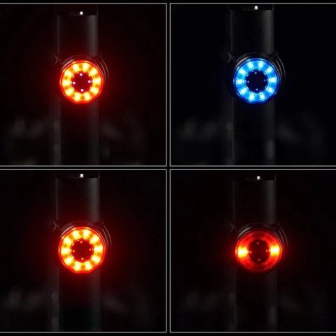 Wozinsky lampka rowerowa tylna LED z USB-C czerwone światło 5 trybów czarna (WRBLB2) Wozinsky lampka rowerowa tylna LED z USB-C czerwone światło 5 trybów czarna (WRBLB2)