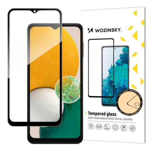 Wozinsky super wytrzymałe szkło hartowane Full Glue na cały ekran z ramką Case Friendly Samsung Galaxy A13 / A23 / A23 5G / M13 Wozinsky super wytrzymałe szkło hartowane Full Glue na cały ekran z ramką Case Friendly Samsung Galaxy A13 / A23 / A23 5G / M13