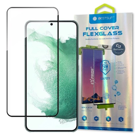 Bestsuit 3D Edge Nano Flexi Glass folia szklana szkło hartowane na cały ekran z ramką Samsung Galaxy S22+ (S22 Plus) przezroczys Bestsuit 3D Edge Nano Flexi Glass folia szklana szkło hartowane na cały ekran z ramką Samsung Galaxy S22+ (S22 Plus) przezroczys