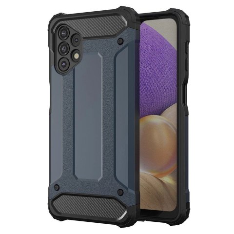 Hybrid Armor pancerne hybrydowe etui pokrowiec Samsung Galaxy A23 niebieski Hybrid Armor pancerne hybrydowe etui pokrowiec Samsung Galaxy A23 niebieski
