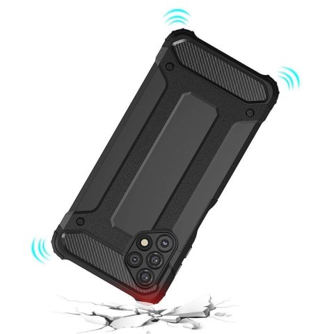 Hybrid Armor pancerne hybrydowe etui pokrowiec Samsung Galaxy A23 niebieski Hybrid Armor pancerne hybrydowe etui pokrowiec Samsung Galaxy A23 niebieski