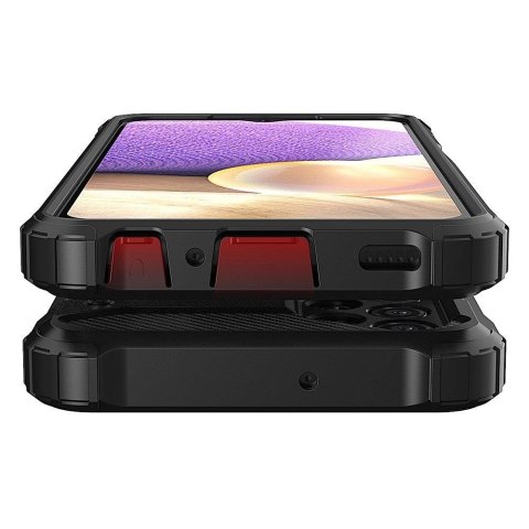Hybrid Armor pancerne hybrydowe etui pokrowiec Samsung Galaxy A23 niebieski Hybrid Armor pancerne hybrydowe etui pokrowiec Samsung Galaxy A23 niebieski