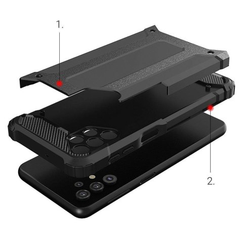 Hybrid Armor pancerne hybrydowe etui pokrowiec Samsung Galaxy A53 5G czarny Hybrid Armor pancerne hybrydowe etui pokrowiec Samsung Galaxy A53 5G czarny
