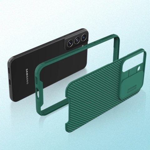 Nillkin CamShield Pro Case pancerne etui pokrowiec osłona na aparat kamerę Samsung Galaxy S22 czarny