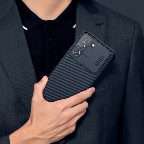 Nillkin CamShield Pro Case pancerne etui pokrowiec osłona na aparat kamerę Samsung Galaxy S22 czarny