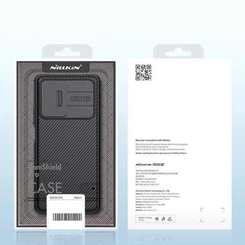 Nillkin CamShield Pro Case pancerne etui pokrowiec osłona na aparat kamerę Xiaomi Mi 11T Pro / Mi 11T czarny