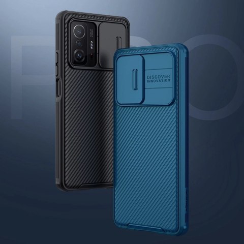 Nillkin CamShield Pro Case pancerne etui pokrowiec osłona na aparat kamerę Xiaomi Mi 11T Pro / Mi 11T czarny