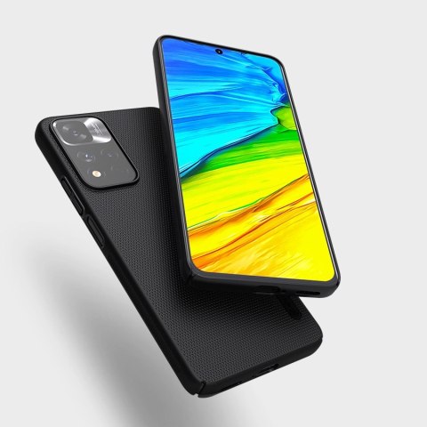 Nillkin Super Frosted Shield Pro wytrzymałe etui pokrowiec Xiaomi Redmi Note 11 Pro+ 5G czarny Nillkin Super Frosted Shield Pro wytrzymałe etui pokrowiec Xiaomi Redmi Note 11 Pro+ 5G czarny