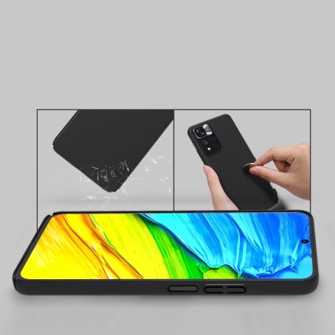 Nillkin Super Frosted Shield Pro wytrzymałe etui pokrowiec Xiaomi Redmi Note 11 Pro+ 5G czarny Nillkin Super Frosted Shield Pro wytrzymałe etui pokrowiec Xiaomi Redmi Note 11 Pro+ 5G czarny