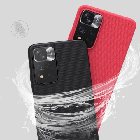 Nillkin Super Frosted Shield Pro wytrzymałe etui pokrowiec Xiaomi Redmi Note 11 Pro+ 5G czarny Nillkin Super Frosted Shield Pro wytrzymałe etui pokrowiec Xiaomi Redmi Note 11 Pro+ 5G czarny