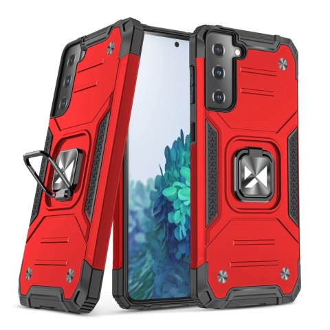 Wozinsky Ring Armor pancerne hybrydowe etui pokrowiec + magnetyczny uchwyt Samsung Galaxy S22 czerwony Wozinsky Ring Armor pancerne hybrydowe etui pokrowiec + magnetyczny uchwyt Samsung Galaxy S22 czerwony
