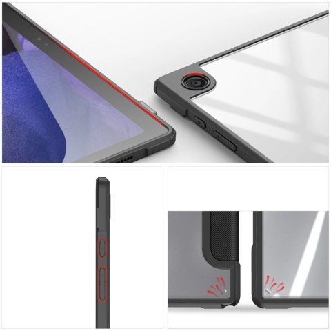 Dux Ducis Toby pancerne etui z klapką Smart Case do Samsung Galaxy Tab A8 10,5'' 2021 czarny Dux Ducis Toby pancerne etui z klapką Smart Case do Samsung Galaxy Tab A8 10,5'' 2021 czarny