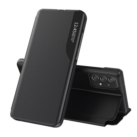 Eco Leather View Case elegancki futerał etui z klapką i funkcją podstawki Samsung Galaxy A53 5G czarny Eco Leather View Case elegancki futerał etui z klapką i funkcją podstawki Samsung Galaxy A53 5G czarny