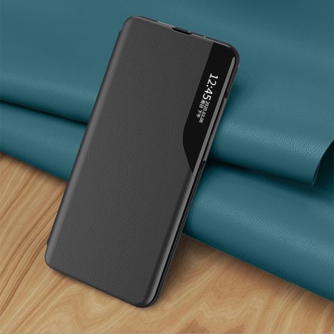Eco Leather View Case elegancki futerał etui z klapką i funkcją podstawki Samsung Galaxy A53 5G czarny Eco Leather View Case elegancki futerał etui z klapką i funkcją podstawki Samsung Galaxy A53 5G czarny