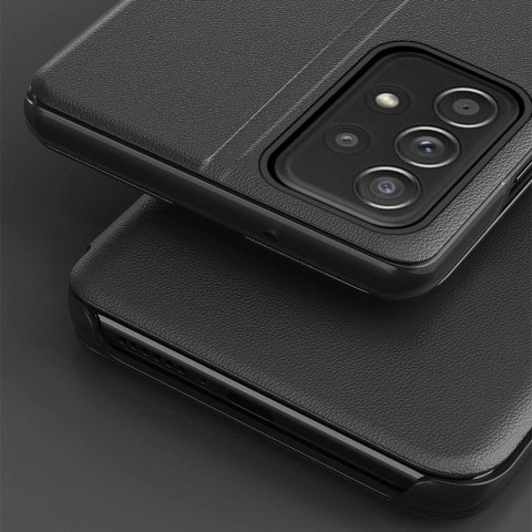 Eco Leather View Case elegancki futerał etui z klapką i funkcją podstawki Samsung Galaxy A53 5G czarny Eco Leather View Case elegancki futerał etui z klapką i funkcją podstawki Samsung Galaxy A53 5G czarny
