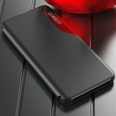 Eco Leather View Case elegancki futerał etui z klapką i funkcją podstawki Samsung Galaxy A53 5G czarny Eco Leather View Case elegancki futerał etui z klapką i funkcją podstawki Samsung Galaxy A53 5G czarny