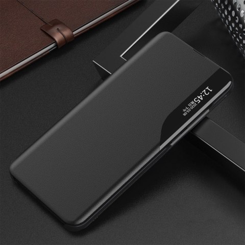 Eco Leather View Case elegancki futerał etui z klapką i funkcją podstawki Samsung Galaxy A53 5G czarny Eco Leather View Case elegancki futerał etui z klapką i funkcją podstawki Samsung Galaxy A53 5G czarny
