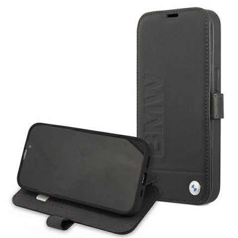Etui BMW Signature na iPhone 13 mini - czarne