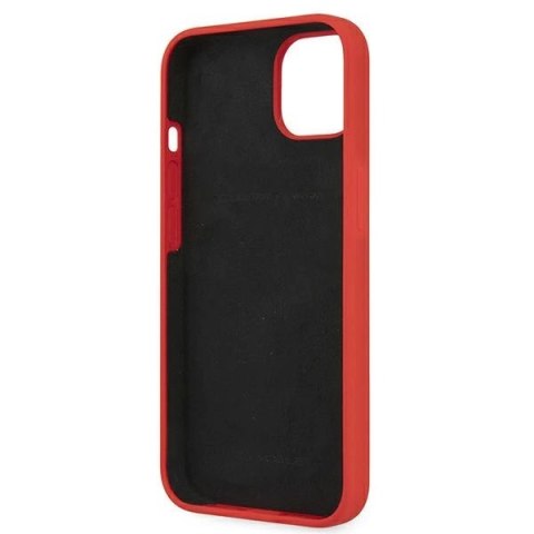 Etui Ferrari Silicone na iPhone 13 mini - czerwone Etui Ferrari Silicone na iPhone 13 mini - czerwone