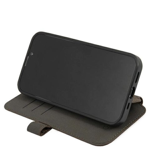 Etui Guess 4G Big Metal Logo na iPhone 13 Pro / iPhone 13 - brązowe