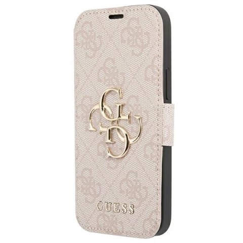Etui Guess 4G Big Metal Logo na iPhone 13 Pro / iPhone 13 - różowe