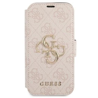 Etui Guess 4G Big Metal Logo na iPhone 13 Pro / iPhone 13 - różowe
