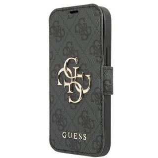 Etui Guess 4G Big Metal Logo na iPhone 13 Pro / iPhone 13 - szare
