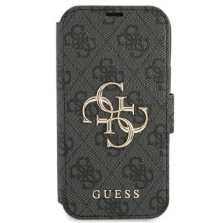 Etui Guess 4G Big Metal Logo na iPhone 13 Pro / iPhone 13 - szare