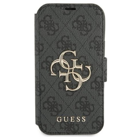 Etui Guess 4G Big Metal Logo na iPhone 13 Pro / iPhone 13 - szare