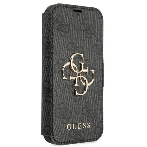 Etui Guess 4G Big Metal Logo na iPhone 13 Pro / iPhone 13 - szare