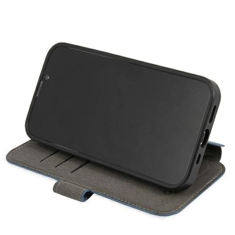 Etui Guess 4G Stripe na iPhone 13 Pro / 13 6,1" - niebieskie