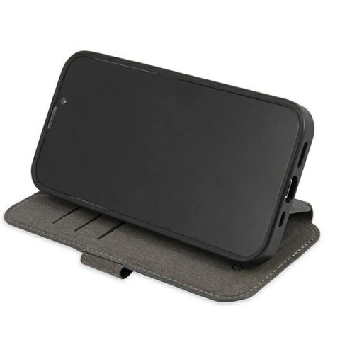 Etui Guess 4G Stripe na iPhone 13 mini - szare