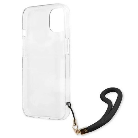 Etui Guess Camo Strap Collection na iPhone 13 mini - czarne